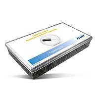 KEMET ALU ENG KIT 04 ອາລູມິນິມລາດິແລຍຍາວນານ 3-10 ຊຸດ ຂອງ 24 Lg Life Rad Alu Elec