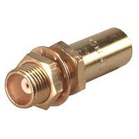 HUBER+SUHNER 34_MCX-50-0-2/111_NE ຕົວແປງ RF - ໃນຊຸດ MCX jack(f) ເປັນ MCX jack(f) ບັງເຮດ