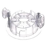 Pulse Electronics DASCLINSERT ຕົວແປການຕິດຕັ້ງ DASUTCC DRYWALL MOUNT NPB