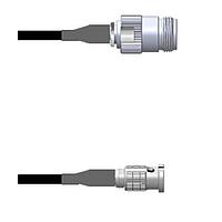 Amphenol Custom Cable Q-2000V0003048i ສາຍສັນຍານ RF N-SJ/HDBNC-SP G174 48I