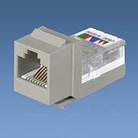 Panduit NK366UMIWY ຕູ້ຕໍ່ແບບມົດູລາ / ຕູ້ຕໍ່ Ethernet NK 6-ຕຳແໜ່ງ/6-ສາຍ USOC Cat 3 leadfr