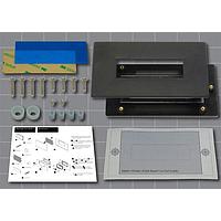 Matrix Orbital BEZ-204A-V1-W-KIT ອຸປະກອນເພີ່ມ Bezel ສຳລັບຈໍ 20x4 ABS, ສີດຳ ມີອຸປະກອນ