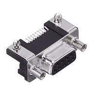 Amphenol Commercial Products L17SM209SB61T ປະຕູຮັບ 9P SMT Socket Front Screwlock 4-40