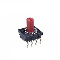 NKK Switches FR01KR10P-S ສະຫນັບສະຫນູນການຫຼຽນວຽກ 10MM DECI 10P SHAFT REAL CODED