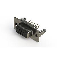 EDAC 628-M09-321-BT5 ຕົວເຊື່ອມ D-Sub - ຕົວເຊື່ອມ D-Sub ປະເພດຄວາມໜາແຮງມາດຕະຖານ ແບບຕັ້ງຕົວຢ່າງຕັດຈັດ