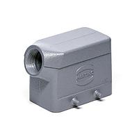 HARTING 09340030501 ຮູດ METAL HOOD HAN 10B 2 LVR LCKING