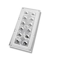 LedLink Optics LL12CR-CUQ85155L19 ເລນສ໌ແສງ LED Led lighting lens 2x6 array 85x155 deg