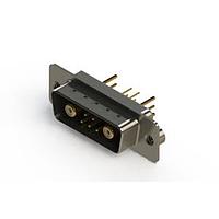 EDAC 627-7W2-224-7T2 ຕົວເຊື່ອມຕໍ່ Mixed Contact D-Sub Connectors Vertical Combo Dsub