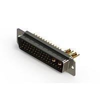 EDAC 627-43W2222-3N1 ຕົວເຊື່ອມຕໍ່ Mixed Contact D-Sub Connectors Vertical Combo Dsub