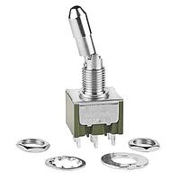 NKK Switches MN22LL1W01 ສະຫນອງສະລັບປ່ຽນທາງ BUSHING MOUNT MINIATURE TOGGLE