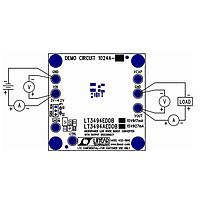 Analog Devices DC1024A-B ບົດທົດສອບຕົວຄວບຄຸມແຮງດັນໄຟຟ້າ - ຕົວຄວບຄຸມແຮງດັນໄຟຟ້າປ່ຽນແປງ LT3494AEDDB Demo Board - 3V-4.2Vin, 15Vo