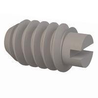 Essentra Components 010440S015 ສະຕ໌ ສະຄຣູ ສະຕ໌ ສະຄຣູ, ຫົວສະລອດ, ກະດູກ #4-40, ຄວາມຍາວ 5/32