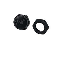 Bud Industries IPV-67161-B ປຸ່ມລອດອາກາດ IP67 ແລະ ຄວາມຊື່ນ, M16*1.5, 0.79"