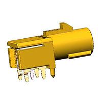 Raydiall Automotive R197.166.K14 ຕູ້ຕໍ່ PCB ມຸມຂວາ ປັດແລະປະກອບ Fakra PCB header ມີລະຫັດການລະຫັດການປ້ອງກັນຄວາມຜິດພາດ K