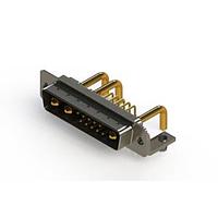 EDAC 629-13W3250-2NB ຕູ້ຕິດຕໍ່ D-Sub ປະສົມມຸມຂວາ ຕູ້ຕິດຕໍ່ພະລັງງານ Combo D-Sub