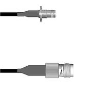 Amphenol Custom Cable Q-0804J0008036i ສາຍສັນຍານ RF BNC-SJB/TNC-SJ RG58 36I