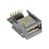 HARTING 09455411902 ຕົວເຊື່ອມ USB Type A HPP V4 USB 2.0 A; ແກ້ວ PFT