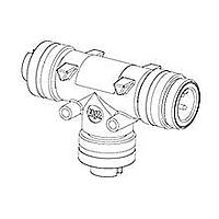 Molex 1300680099 ຕົວເຊື່ອມ QUICK-CHNG 4 POLE TEE ສີດຳ