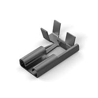 AMP Connectors - TE Connectivity 180397-2 ປຸ່ມຮັບ 250 FLAG FASTON REC