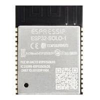 Espressif Systems ESP32-SOLO-1(M113SH3200PH3Q0) ໂມດູນຫຼາຍໂປໂຕຄອນ SMD Module, ESP32-S0WD, 32Mbits SPI flash, UART mode, ອະນເທນ PCB