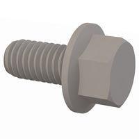 Essentra Components 0337516075FXM225 Hex Flange Hex Flange Bolt, 3/8-16 Thread, 3/4 Lg