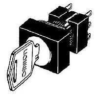 Omron Automation and Safety A165K-J2ML ສະຫນັບສະຫນູນ Keylock ແບບສະຕະປິກສະຕະປິກ 2 ບ່ອນກັບຄືນ