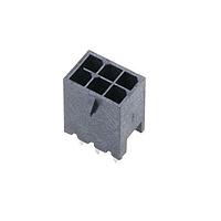 Molex 206832-0621 ຮອດເດີ້ແລະຮ້ອງສາຍສະຫນອງ Micro-fit Plus Vert HDR ASSY 2x3 TIN TR