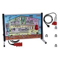 Metrel MA 2067 Standard set ກະດານສາທິດການຕິດຕັ້ງໄຟຟ້າ (230 V / 400 V, 50 Hz)