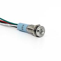 Dialight 620-1124-317F ຕົວຊີ້ວຈຳ LED Panel Mount Indicators 8mm RGB 24VDC