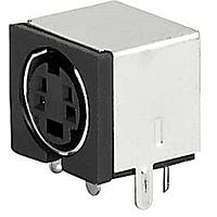 Schurter 4850.2410 ຕົວເຊື່ອມ DIN SOCKET 4 POLE PCB MOUNT