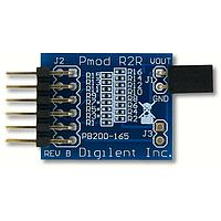 Digilent 410-165 DAC PmodR2R - ເຄື່ອງແປງສະຕັດຕໍ່ລູກບັດຄວາມຕ່າງ D/A