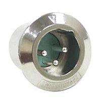 Switchcraft B5MBH ຕົວເຊື່ອມ 5P M SLD XLR CONN ສີດຳສິ້ນສຸດ, Ag PLT