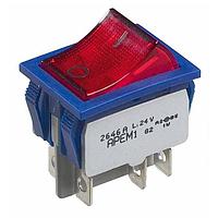 APEM 2636LHA232000L0 ສະລັບສະລອງ ROCKER SWITCH 2600 HIGH POWER