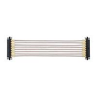 Harwin M80-FC305F1-08-0300F1 ການປະກອບສາຍສະເພາະ COAX 50 F/F CA 08 300MM RG178