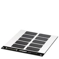 PHOENIX CONTACT 0831628 ປ້າຍຊື່ LS-EMSP-AL(50X30) BK