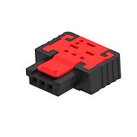 ERNI - TE Connectivity 394968-E ຮອງສະໜອງສາຍແລະຮອງສາຍ 3-ຂາ, ຍິງ, IDC22POS.ຕົວຕົວເລືອກ