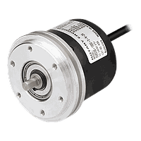 Autonics E58SS6-2500-6-L-24 58 mm Incremental Rotary Encoders (ປະເພດ Synchro Shaft) (2500P/R, 12-24VDC, Ø6mm)
