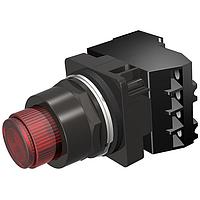 SIEMENS 52BT6J2A Push-to-Test PTT PL/ILL PB,NEMA4X,XFMR,480V,ແດງ,NO-NC