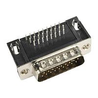HARTING 09562625812 ຂໍ້ມູນສູງ D-Sub Connectors 26P MALE R/A PCB 4-40 UNC S4 PLATING