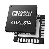 Analog Devices ADXL314WBCPZ-RL ເຄື່ອງວັດຄວາມເປັນໄວ 200 g ຂະໜາດ, ເຄື່ອງວັດຄວາມເປັນໄວດິຈິຕອນ 3-ແກນ
