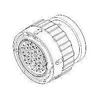 Aptiv 15544895 ຕົວເຊື່ອມ 29 ທາງ ຍິງ HES ຊຸດວົງກົງ ສີດຳ CONN