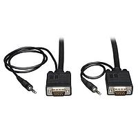 Tripp Lite P504-035 ສາຍສະແດງຜົນ VGA/SVGA 35FT VGA+AUDIO MONITR CBL,COAX