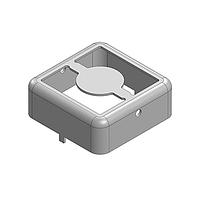 Masach Tech MS135-20F ເຟຣມປ້ອງກັນ EMI/RFI, ສອງສ່ວນ 13.5 x 13.5 x 5mm ເຟຣມປ້ອງກັນ RF/EMI ສອງສ່ວນ ດຣ້າວນ-ບໍ່ມີຕໍ່ຕາມ (CRS)