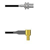 Amphenol Custom Cable Q-0403I0003012i ສາຍສັ້ນ RF BNC-SJB/SMB-RJ G174 12I