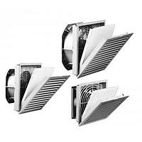 Hammond Manufacturing PF67000T12LGSL ພັດລະກອນພັດລະກອນ 427CFM Slimline Filter Fan,115V N12 - Lt. Gray