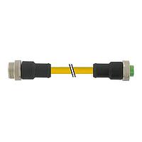 Murrelektronik 7700-A3A01-U1B0300 ເສັ້ນສາຍເຊນເຊີ / ເສັ້ນສາຍອັກຕູເວີ Mini (7/8) 3 ໂພນ, ຜູ້ຊາຍ (ພາຍນອກ) 0/ຜູ້ຍິງ 0, TPE 3x16AWG ye UL/CSA, TC-ER 3m