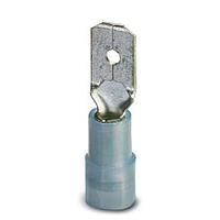 PHOENIX CONTACT 3240059 ຕູ້ຕໍ່ລູກສາຍສີຟ້າ Tab Flat connector blue 1.5 - 2.5 mm2,6.3x.8