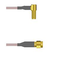 Amphenol Custom Cable Q-2S03F000H084i ສາຍສະບັບ RF SMA-RJB/SMA-SP G142 84I