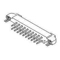 Molex 87526-5320 ພິນສະຕຣິບ 2mm MGrid I/O Hdr W/ /FNail .38AuLF 20Ckt