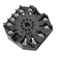 ATC Diversified Electronics RB-11-PC ປຸ່ມຕິດຕັ້ງ Relay Surface Mt. Relay Socket - 11-Pin ກວດຄວາມດັນ